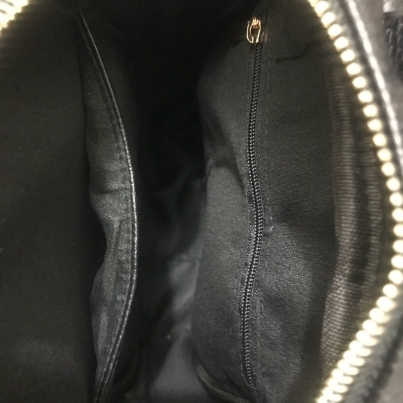 Vegan Leather Mini Backpack - Black - Picture 6 of 6